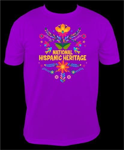 Hispanic Heritage Month Purple