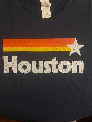 Houston Astros Distressed T-Shirt