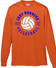 2021 Varsity Lady Rangers Volleyball - Safety Orange