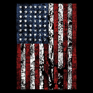 American Flag distressed