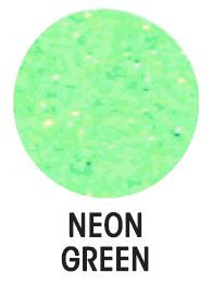 Neon Green Glitter HTV