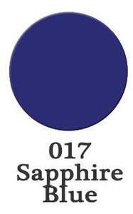 Sapphire Blue Sign Vinyl